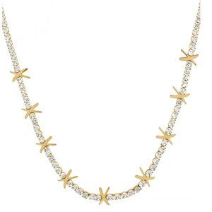 Gemma Owen Tennis Necklace (Gold)